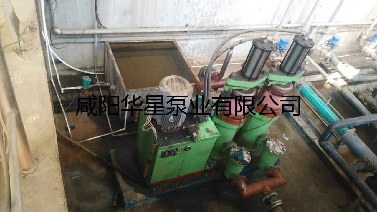華型陶瓷柱塞泵尾礦使用現(xiàn)場